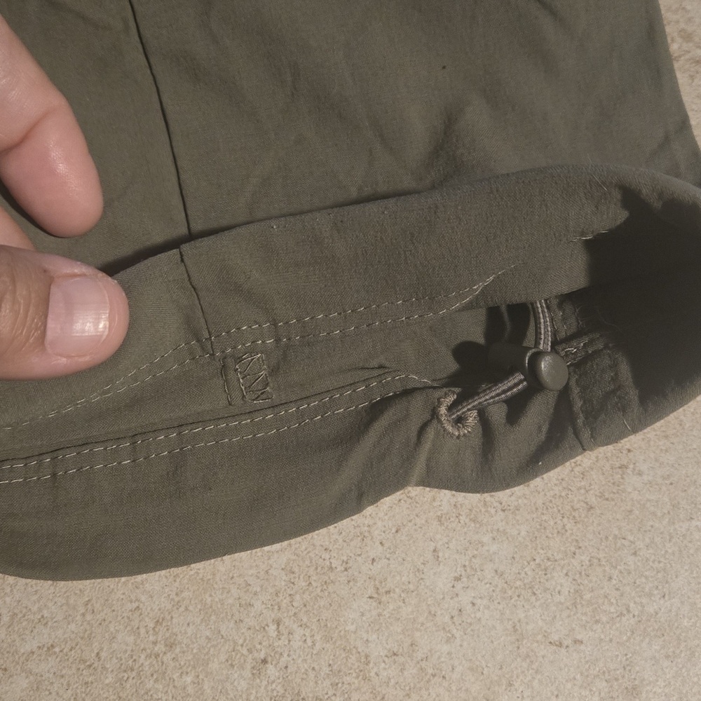 Columbia Women's Olive Convertible Hiking Pants - Picture 8 of 10
